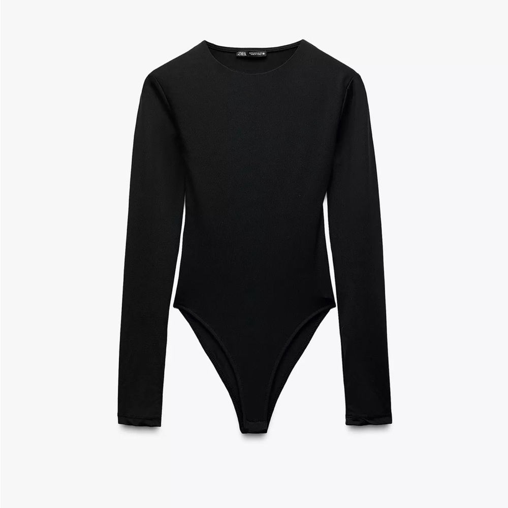 Zara long sleeve bodysuit